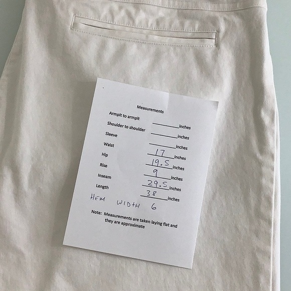 Eileen Fisher flat front Riko white high waisted pants size 8 EUC - Picture 11 of 11